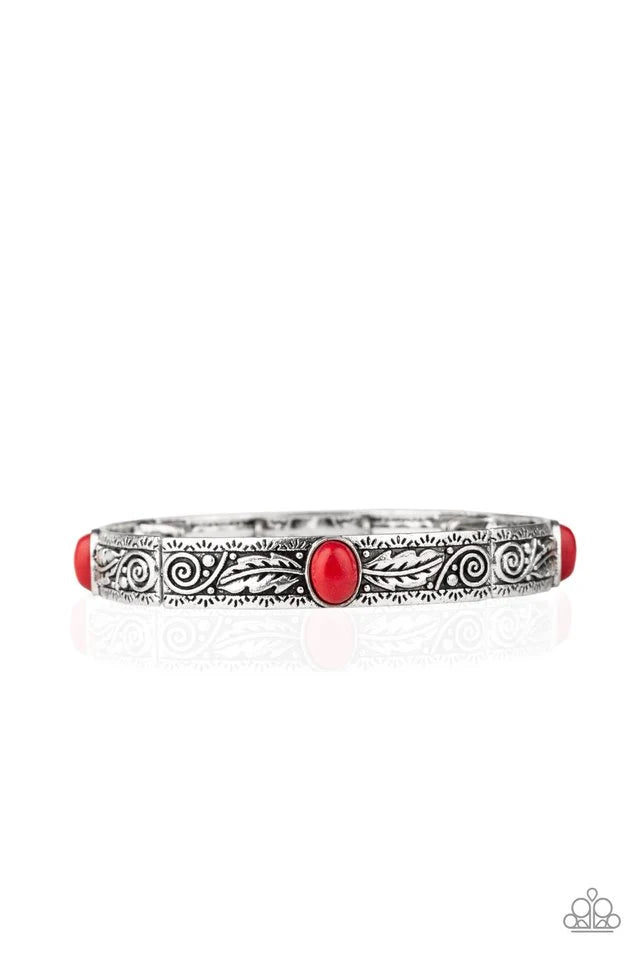 Paparazzi ♥ Wild West Story - Red ♥ Bracelet