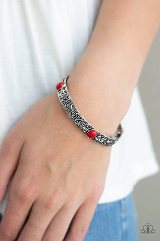Paparazzi ♥ Wild West Story - Red ♥ Bracelet