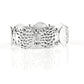 Paparazzi ♥ GLISTEN and Learn - Silver ♥ Bracelet