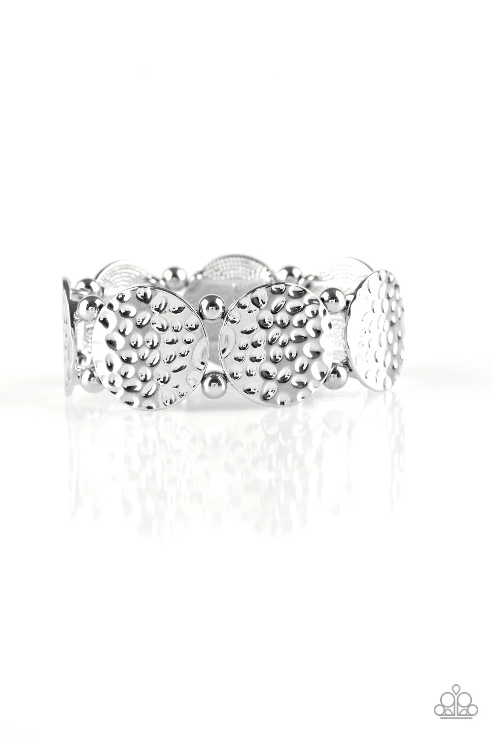 Paparazzi ♥ GLISTEN and Learn - Silver ♥ Bracelet