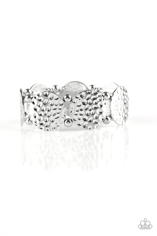 Paparazzi ♥ GLISTEN and Learn - Silver ♥ Bracelet
