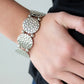 Paparazzi ♥ GLISTEN and Learn - Silver ♥ Bracelet