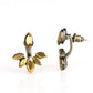 Paparazzi ♥ Radical Refinement - Brass ♥ Post Earrings