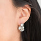 Paparazzi ♥ Super Superstar - White ♥ Post Earrings