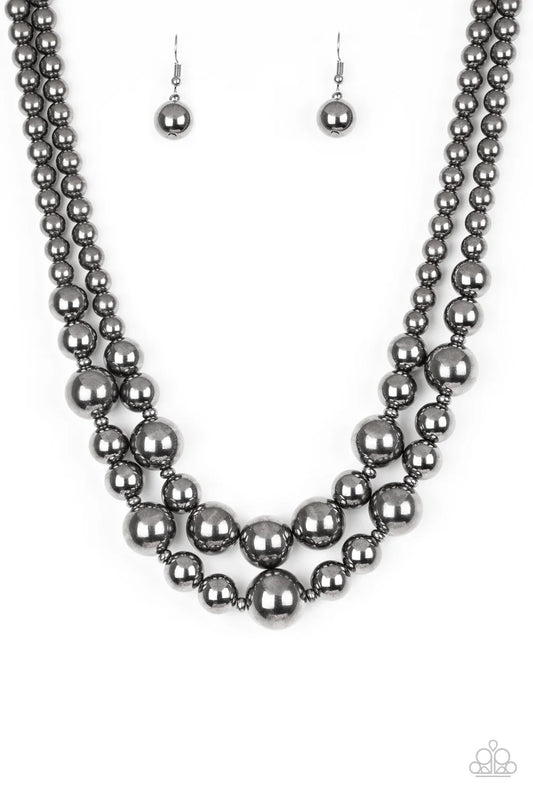 Paparazzi ♥ I Double Dare You - Black ♥ Necklace