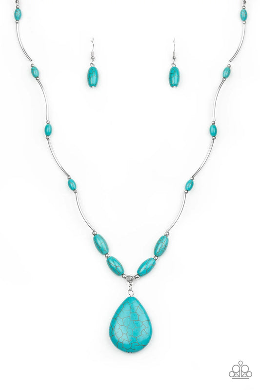 Paparazzi ♥ Explore The Elements - Blue ♥ Necklace