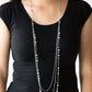 Colorful Cadence - Pink Necklace