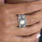 Paparazzi ♥ Butterfly Belle - White ♥ Ring