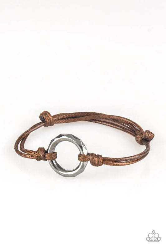 Paparazzi ♥ Urban Outsider - Brown ♥ Bracelet