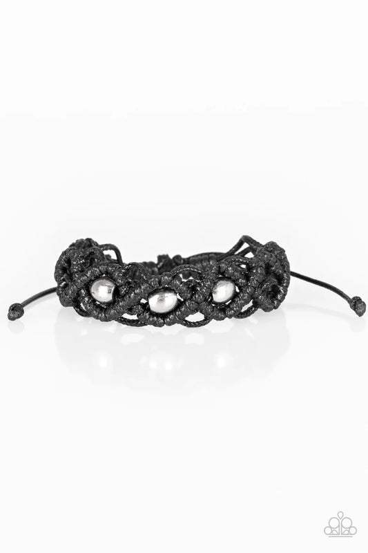 Paparazzi ♥ Nautical Navigator - Black ♥ Bracelet