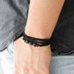 Paparazzi ♥ Adventure Zone - Black ♥ Bracelet