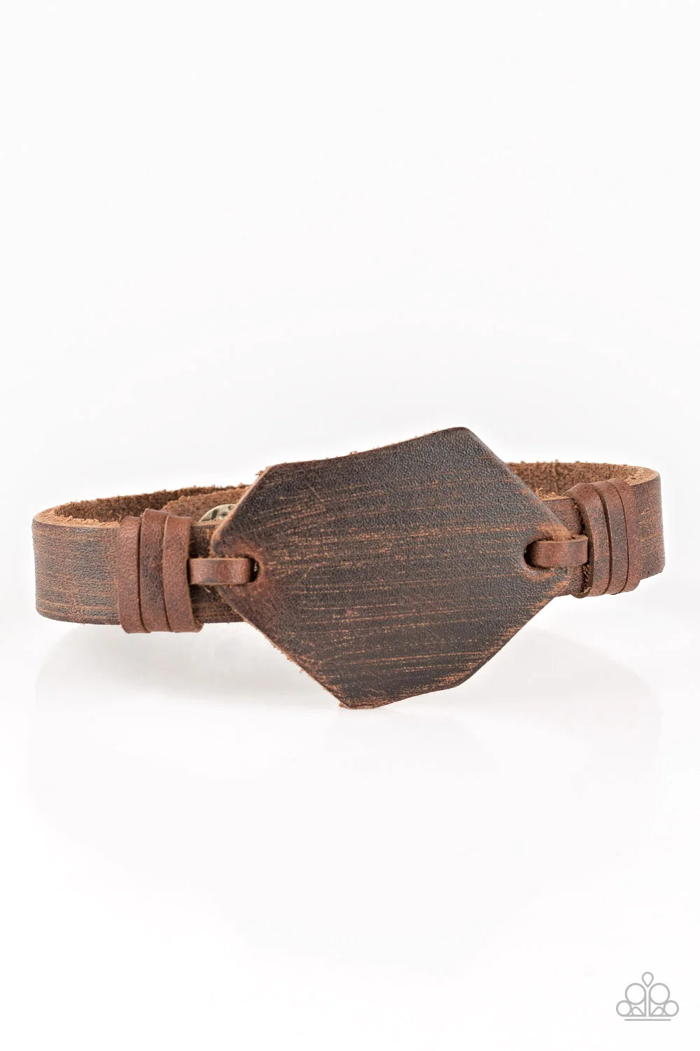 Paparazzi ♥ Boot Camp - Brown ♥ Bracelet