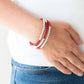 Paparazzi Tourist Trap - Red  Bracelet