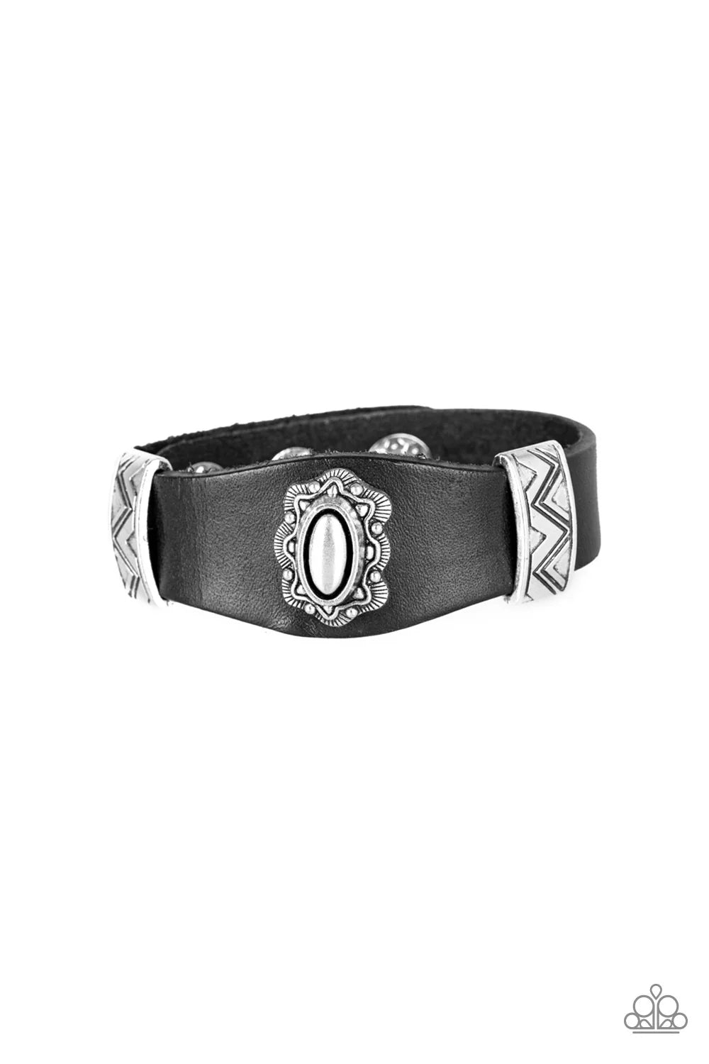 Paparazzi ♥ Western Romance - Black ♥ Bracelet