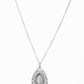 Modern Majesty - Silver Necklace