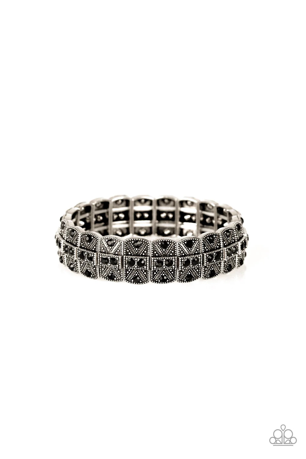 Paparazzi ♥ Modern Magnificence - Black ♥ Bracelet