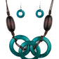 Paparazzi ♥ Bahama Drama - Blue ♥ Necklace