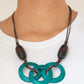 Paparazzi ♥ Bahama Drama - Blue ♥ Necklace