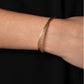 Paparazzi “Coachella Curls” Gold Cuff Bracelet
