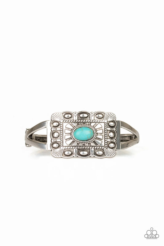 Paparazzi ♥ BIG House On The Prairie - Blue ♥ Bracelet