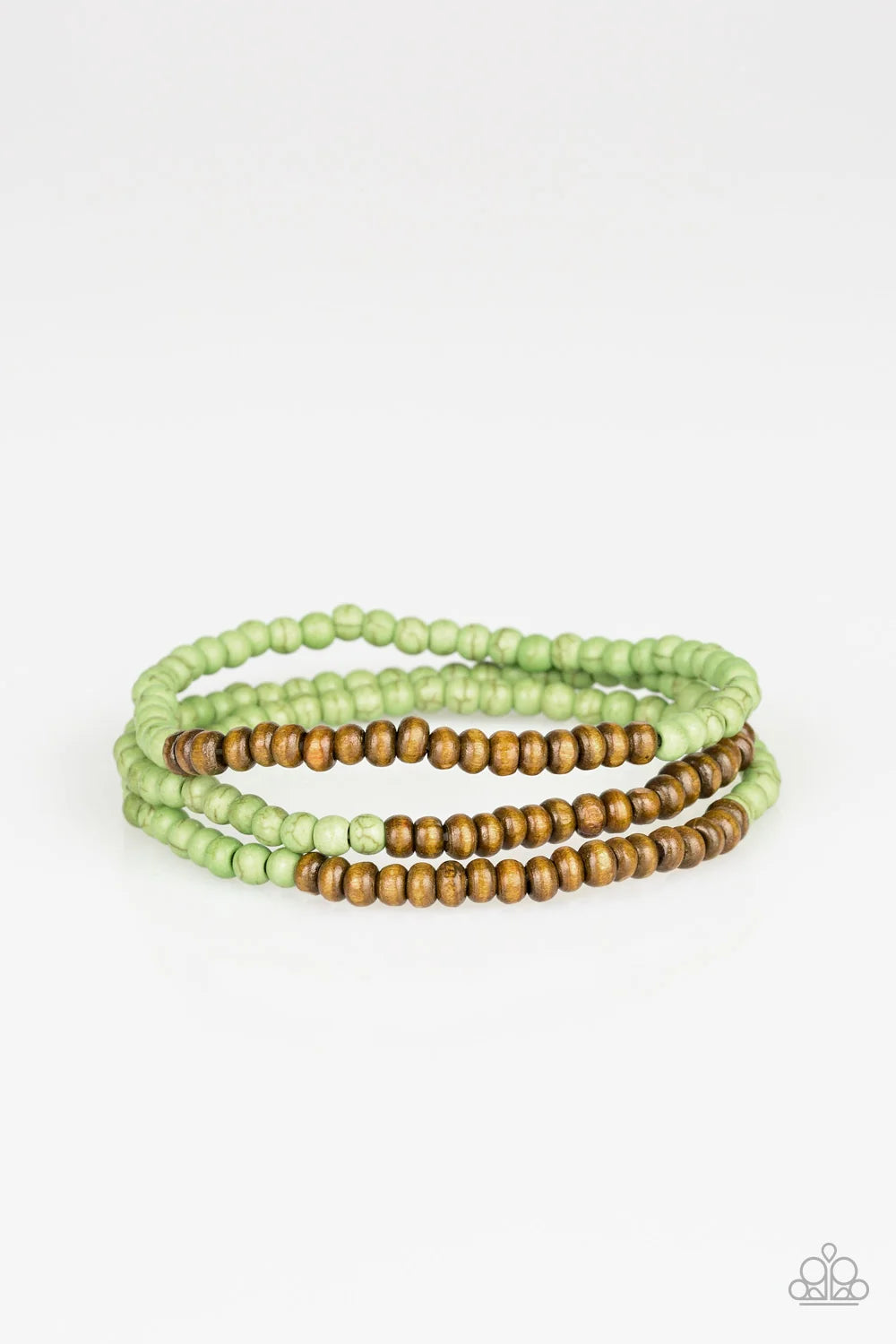 Paparazzi ♥ Woodland Wanderer - Green ♥ Bracelet