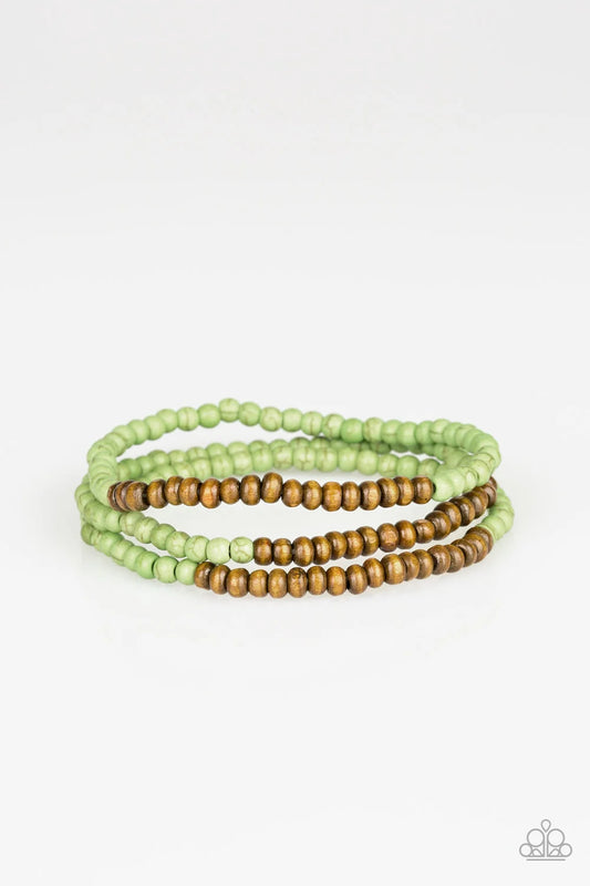 Paparazzi ♥ Woodland Wanderer - Green ♥ Bracelet