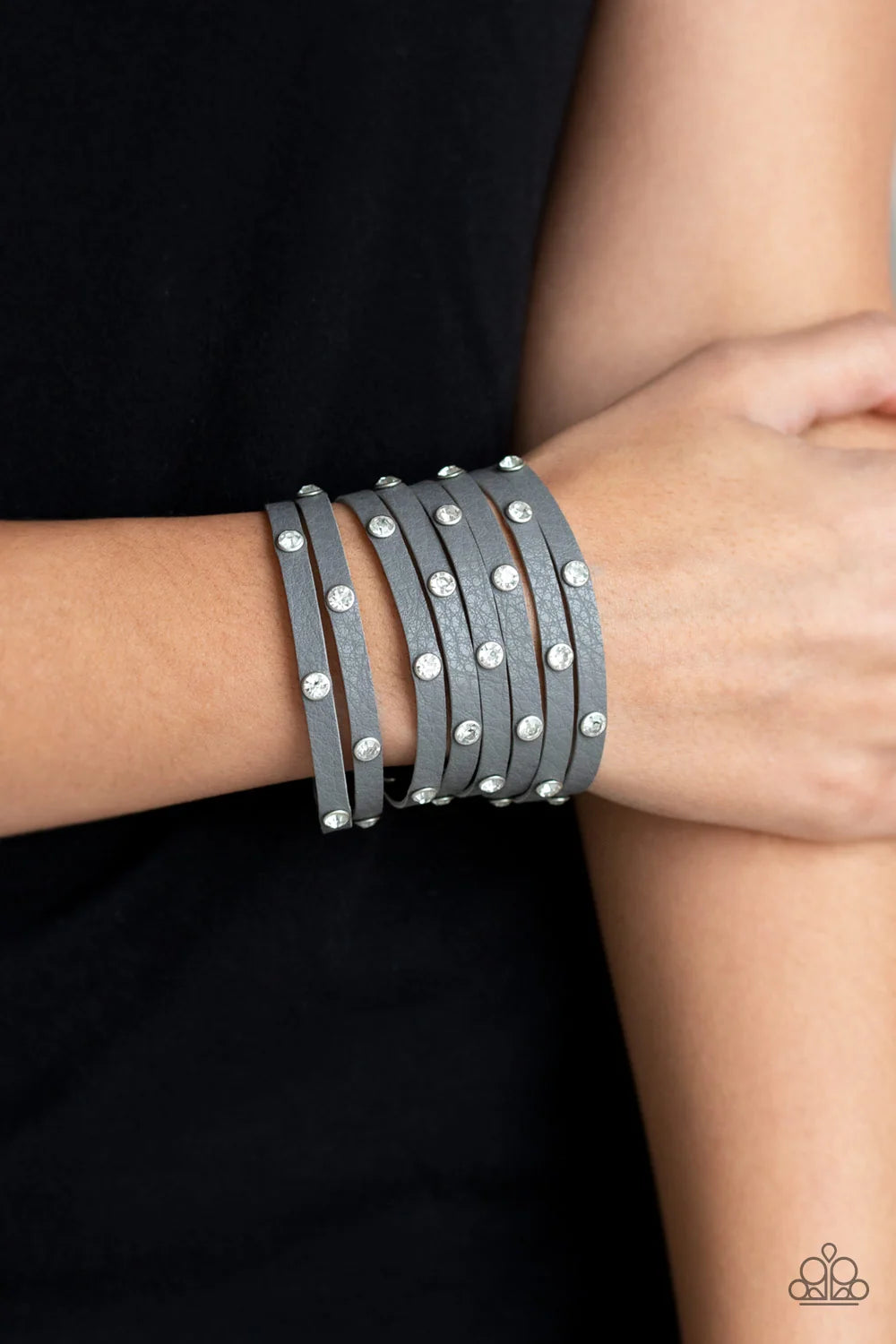 Paparazzi ♥ Sass Squad - Silver ♥ Bracelet