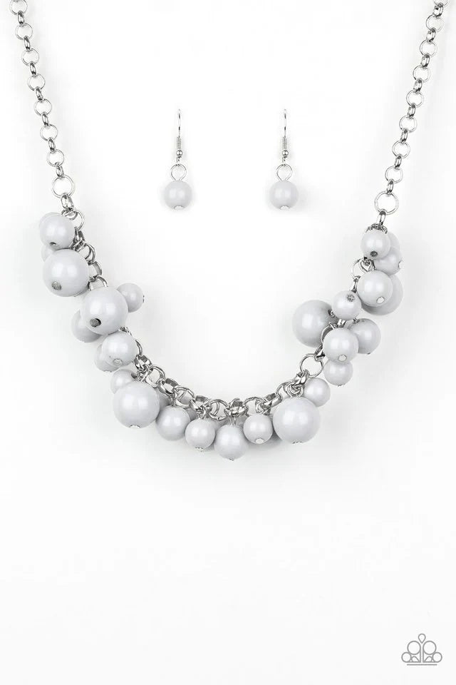 Paparazzi ♥ Walk This BROADWAY - Silver ♥ Necklace