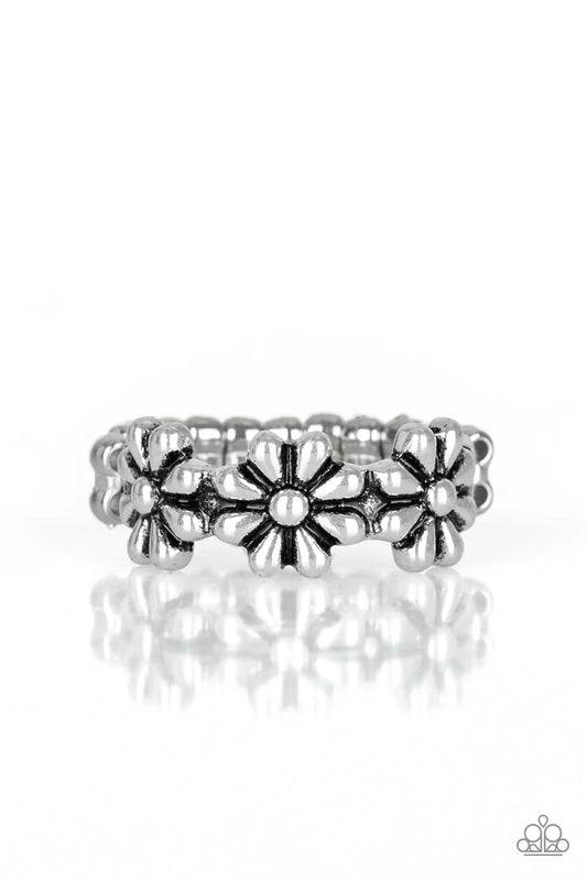 Paparazzi ♥ Daisy Dapper - Silver ♥ Ring