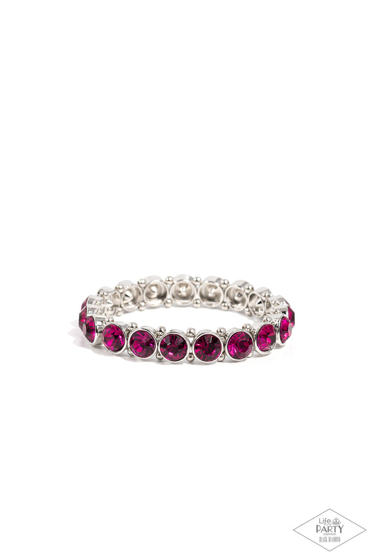 Sugar-Coated Sparkle - Pink Bracelet