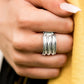 Paparazzi ♥ Rough Around The Edges - Silver ♥ Ring