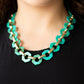 Paparazzi ♥ Fashionista Fever - Blue ♥ Necklace