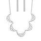 Paparazzi ♥ Lunar Lights - Silver ♥ Necklace