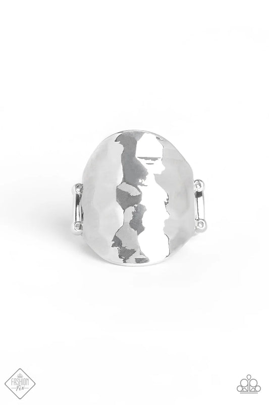 Paparazzi ♥ Hit The BRIGHTS - Silver ♥ Ring