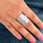 Paparazzi ♥ Hit The BRIGHTS - Silver ♥ Ring
