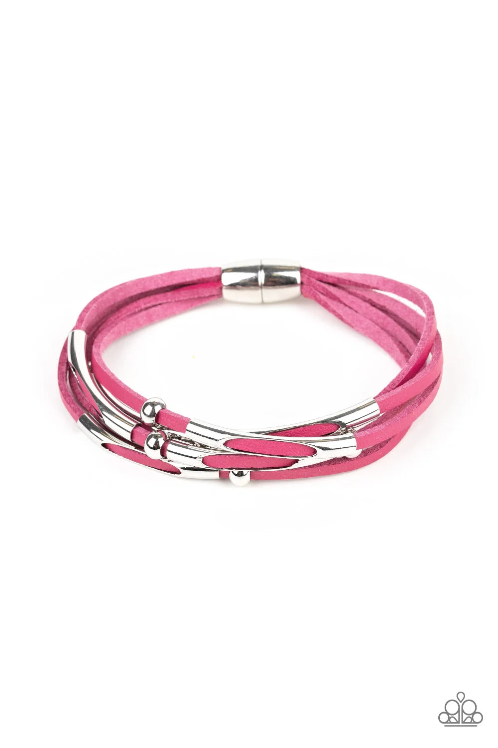Paparazzi ♥ Modern Magnetism - Pink ♥ Bracelet