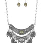 Paparazzi ♥ Island Queen - Green ♥ Necklace