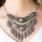 Paparazzi ♥ Island Queen - Green ♥ Necklace