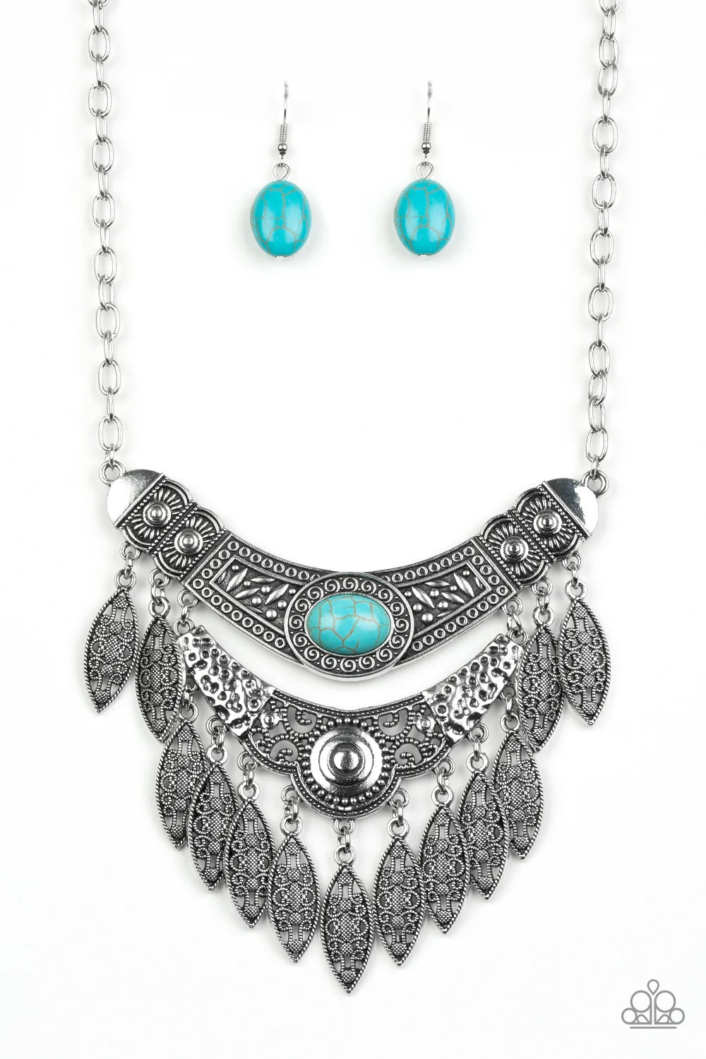 Paparazzi ♥ Island Queen - Blue ♥ Necklace