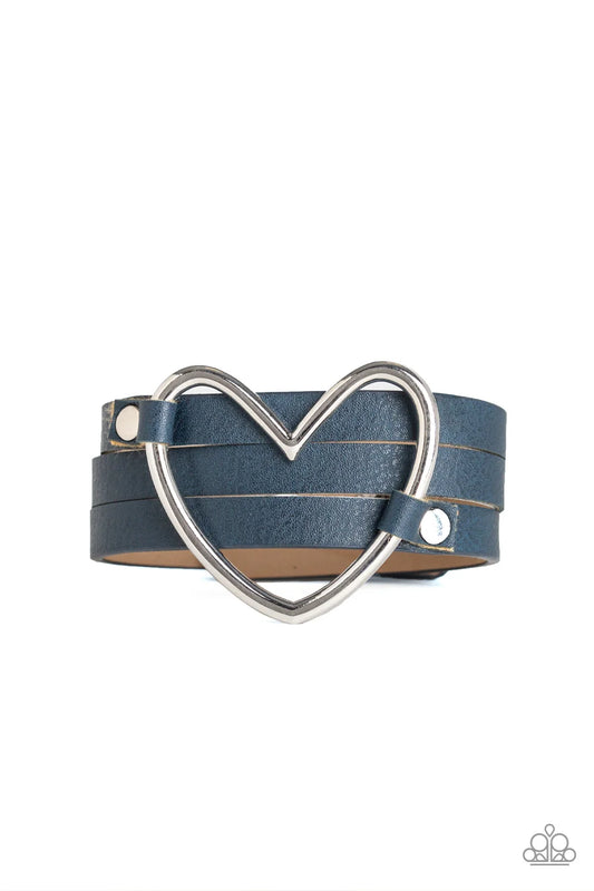 Paparazzi ♥ One Love, One Heart - Blue ♥ Bracelet