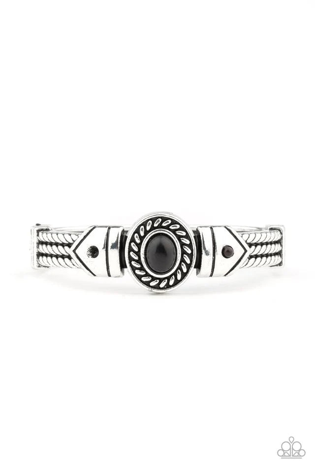 Paparazzi ♥ Tribal Soul - Black ♥ Bracelet