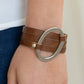 Paparazzi ♥ Cowgirl Cavalier - Brown ♥ Bracelet