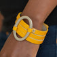 Paparazzi ♥ Cowgirl Cavalier - Yellow ♥ Bracelet