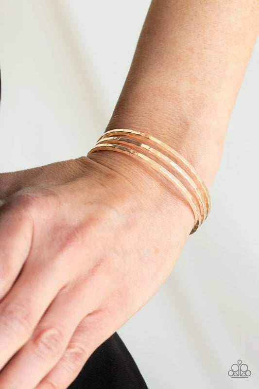 Paparazzi ♥ A Mean Gleam - Rose Gold ♥ Bracelet