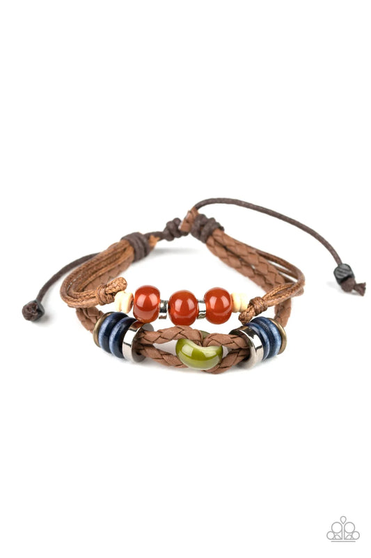 Paparazzi ♥ Uncharted Territory - Brown ♥ Bracelet