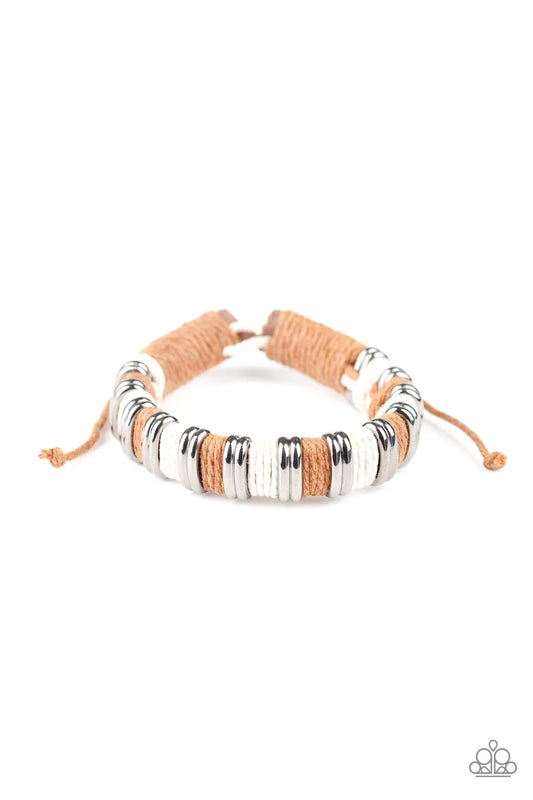 Paparazzi ♥ Eco Explorer - Brown ♥ Bracelet