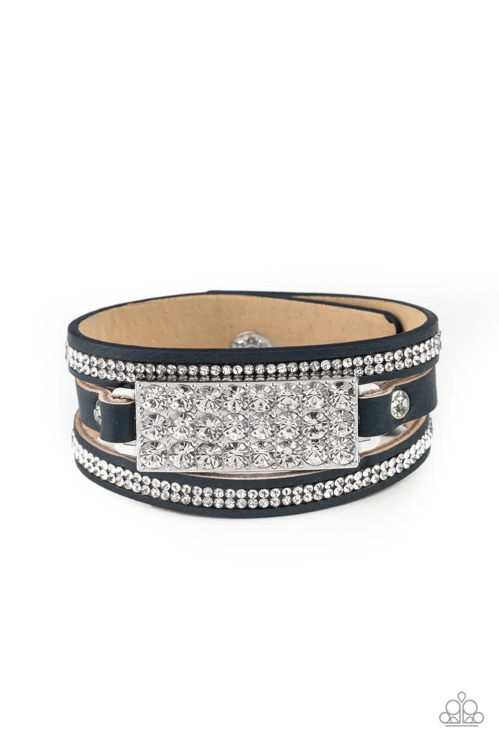 Paparazzi ♥ Shockingly Sparkly - Blue ♥ Bracelet