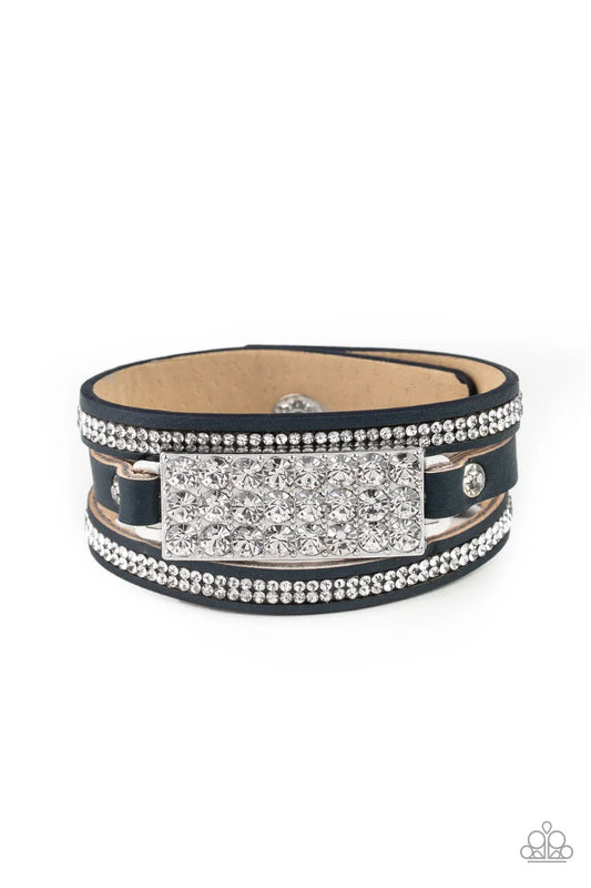 Paparazzi ♥ Shockingly Sparkly - Blue ♥ Bracelet