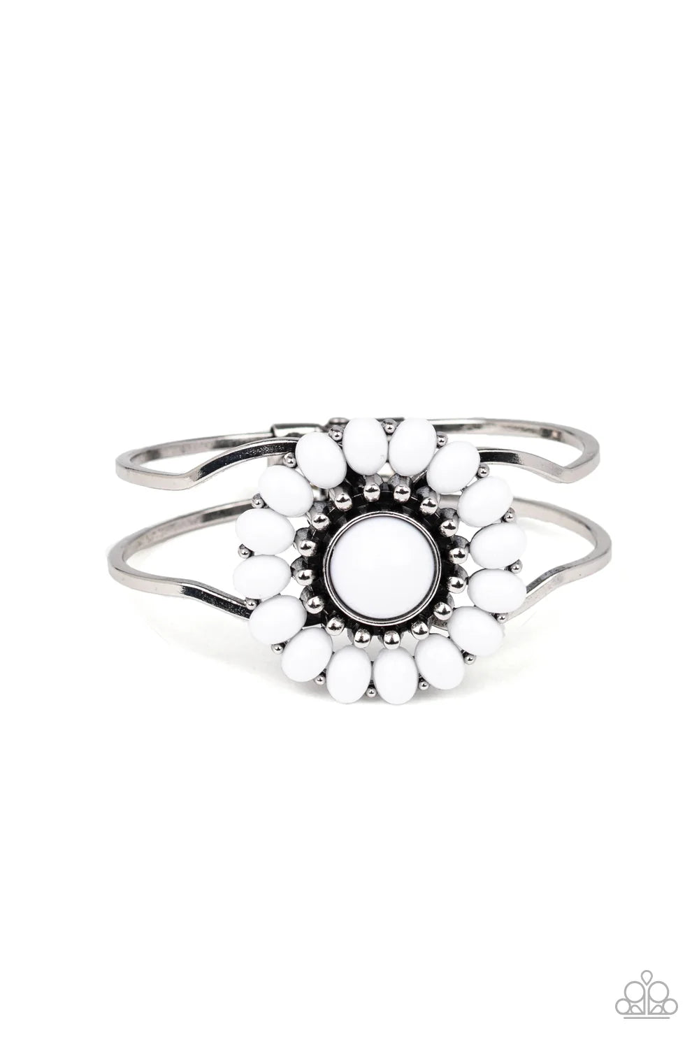 Paparazzi ♥ Posy Pop - White ♥ Bracelet