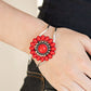 Paparazzi ♥ Posy Pop - Red ♥ Bracelet